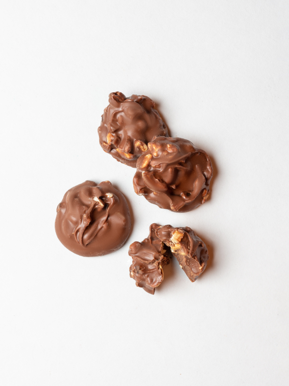 Čokoládové bonbóny - Arašídové hrudky